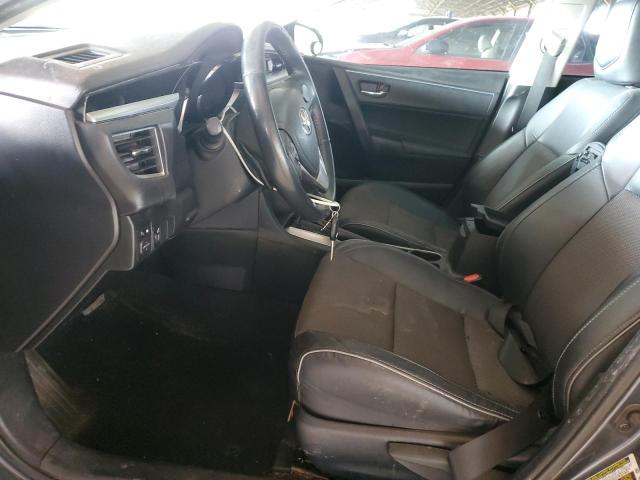 2T1BURHE6EC031817 - 2014 TOYOTA COROLLA L GRAY photo 7