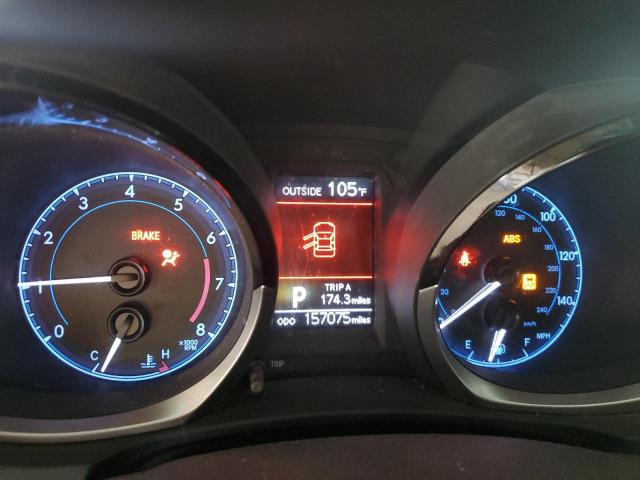 2T1BURHE6EC031817 - 2014 TOYOTA COROLLA L GRAY photo 9