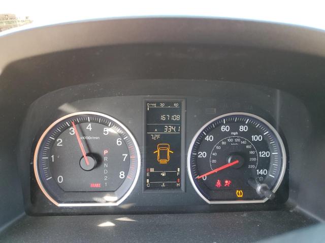 5J6RE485X8L007431 - 2008 HONDA CR-V EX BLUE photo 9