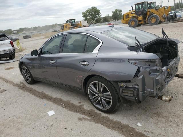 JN1BV7AR2EM686089 - 2014 INFINITI Q50 BASE Сірий фото 2