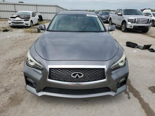 JN1BV7AR2EM686089 - 2014 INFINITI Q50 BASE Сірий фото 5