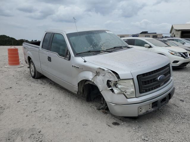 1FTEX1CM7EKE61892 - 2014 FORD F150 SUPER CAB SILVER photo 4