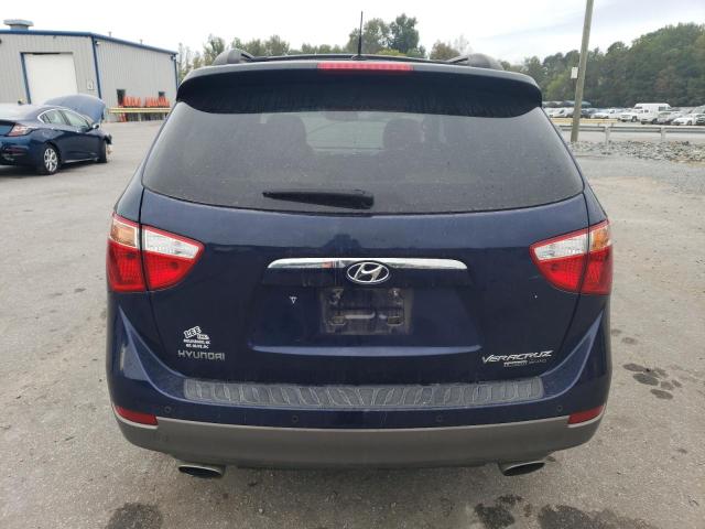 KM8NUDCC1AU128177 - 2010 HYUNDAI VERACRUZ GLS BLUE photo 6