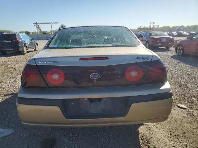 2G1WF52E149186635 - 2004 CHEVROLET IMPALA BEIGE photo 6