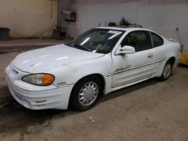 1G2NW12EXXM790840 - 1999 PONTIAC GRAND AM GT WHITE photo 1