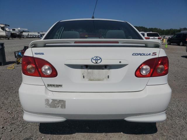 1NXBR32E16Z728982 - 2006 TOYOTA COROLLA CE WHITE photo 6