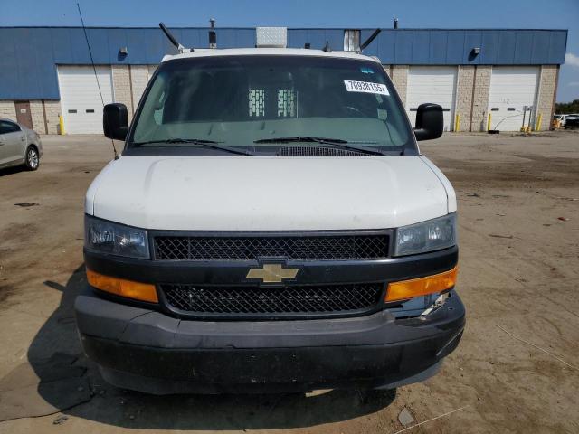1GCZGHFGXK1264121 - 2019 CHEVROLET EXPRESS G3 Blanco foto 5