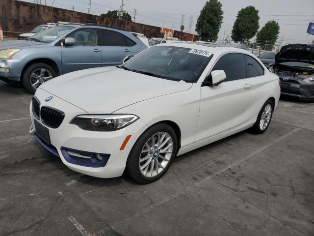 WBA1F9C56GV544253 - 2016 BMW 228 I SULEV WHITE photo 1