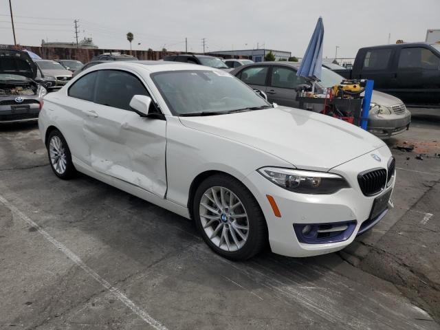 WBA1F9C56GV544253 - 2016 BMW 228 I SULEV WHITE photo 4