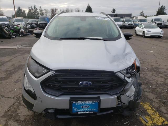 MAJ6S3JL9LC351321 - 2020 FORD ECOSPORT SES SILVER photo 5