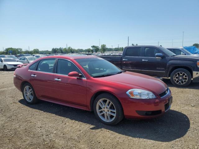 2G1WC5E39D1115393 - 2013 CHEVROLET IMPALA LTZ RED photo 4
