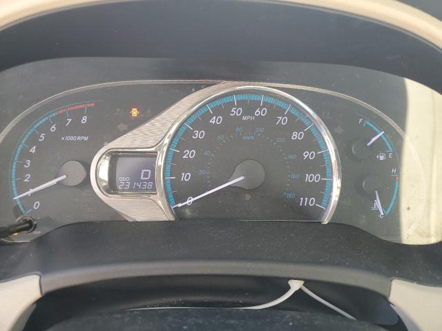 5TDYK3DC5BS005584 - 2011 TOYOTA SIENNA XLE BLUE photo 9