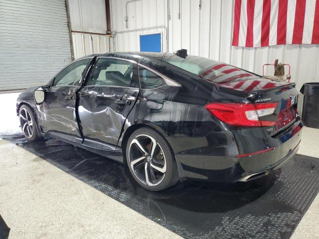 1HGCV1F38JA068842 - 2018 HONDA ACCORD SPORT Қара фото 2