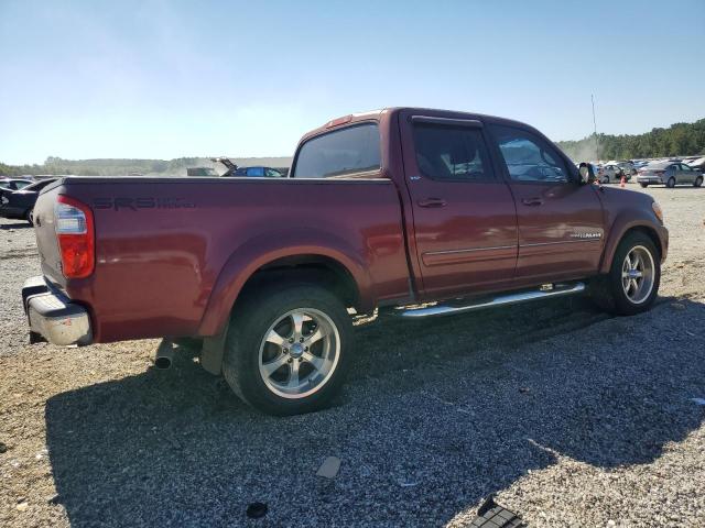 5TBET34136S527871 - 2006 TOYOTA TUNDRA DOUBLE CAB SR5 BURGUNDY photo 3