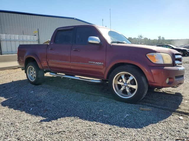 5TBET34136S527871 - 2006 TOYOTA TUNDRA DOUBLE CAB SR5 BURGUNDY photo 4