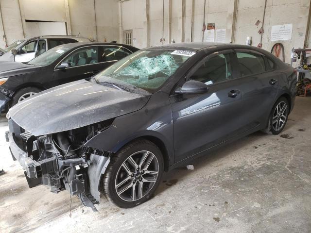 3KPF34AD4KE016237 - 2019 KIA FORTE GT LINE CHARCOAL photo 1