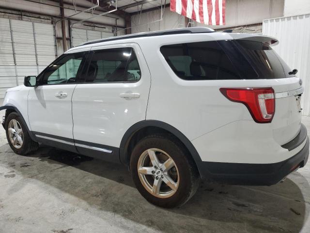 1FM5K7DH5KGA70088 - 2019 FORD EXPLORER XLT თეთრი ფოტო 2
