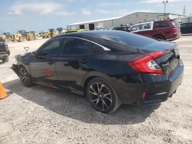 2HGFC2F89KH584988 - 2019 HONDA CIVIC SPORT შავი ფოტო 2