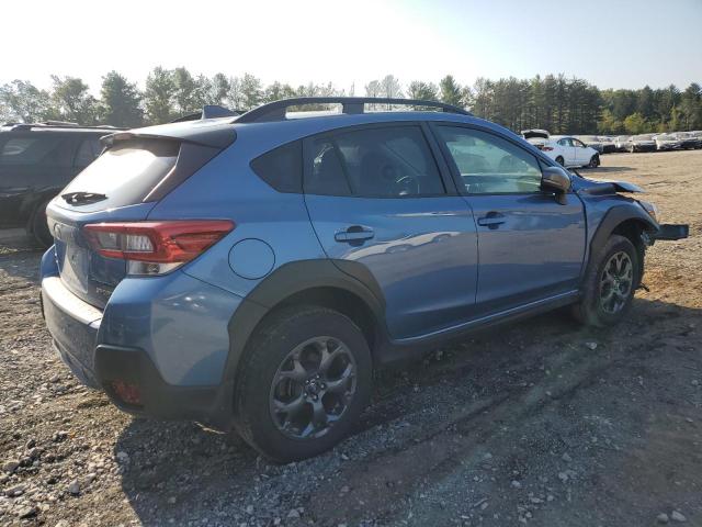 JF2GTHSC9MH393274 - 2021 SUBARU CROSSTREK SPORT BLUE photo 3