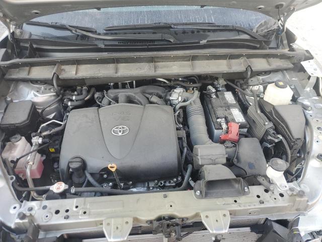 5TDGZRAH4MS062128 - 2021 TOYOTA HIGHLANDER XLE Сріблястий фото 12