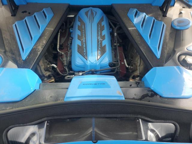 1G1YA2D40R5114730 - 2024 CHEVROLET CORVETTE STINGRAY 1LT BLUE photo 11