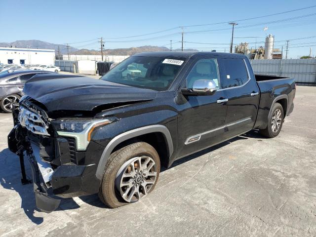 5TFMA5EC1PX012786 - 2023 TOYOTA TUNDRA CREWMAX PLATINUM Schwarz Foto 1