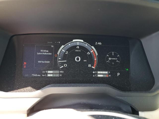 5TFMA5EC1PX012786 - 2023 TOYOTA TUNDRA CREWMAX PLATINUM Schwarz Foto 9