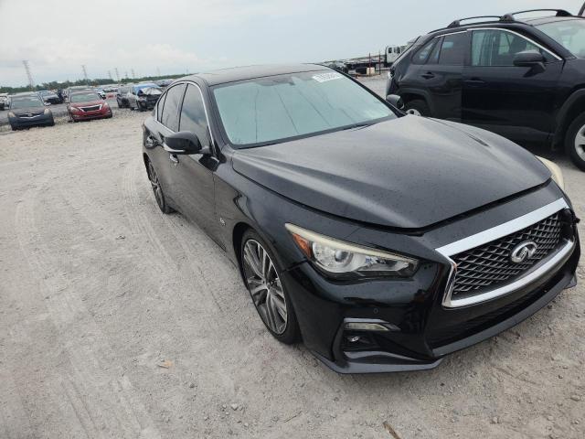 JN1EV7AP4JM355018 - 2018 INFINITI Q50 LUXE BLACK photo 4
