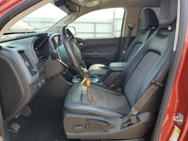 1GCGTDE37G1370852 - 2016 CHEVROLET COLORADO Z71 RED photo 7