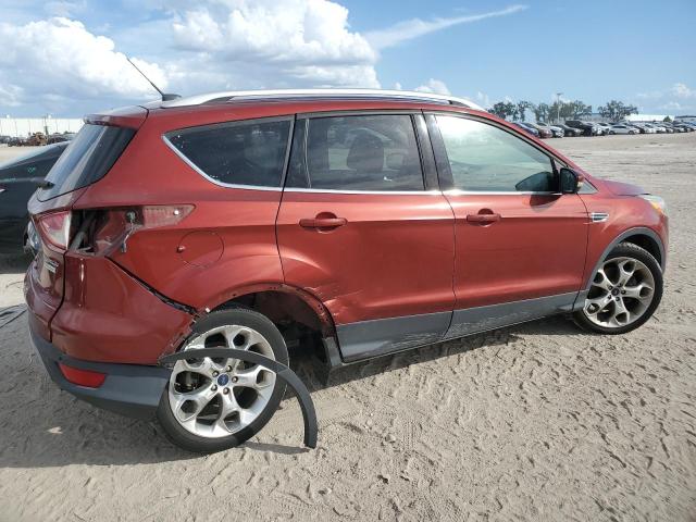 1FMCU0J95EUB60269 - 2014 FORD ESCAPE TITANIUM BURGUNDY photo 3