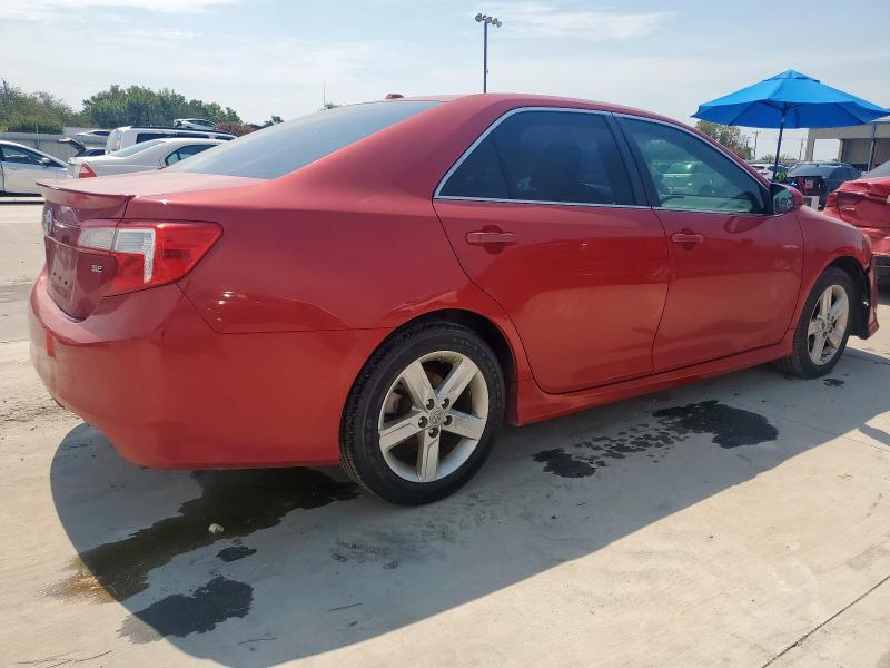 4T1BF1FK7CU567174 - 2012 TOYOTA CAMRY BASE RED photo 3