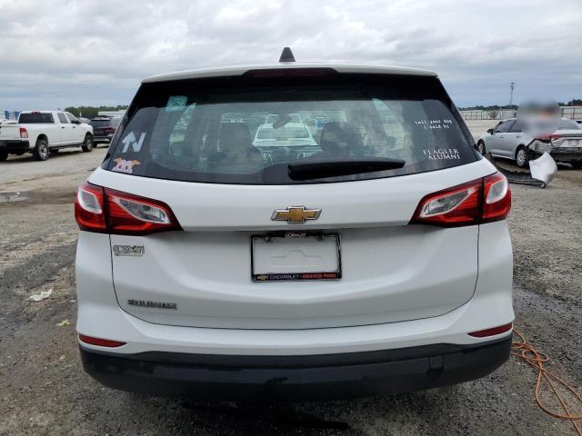 2GNAXHEV8K6106619 - 2019 CHEVROLET EQUINOX LS WHITE photo 6