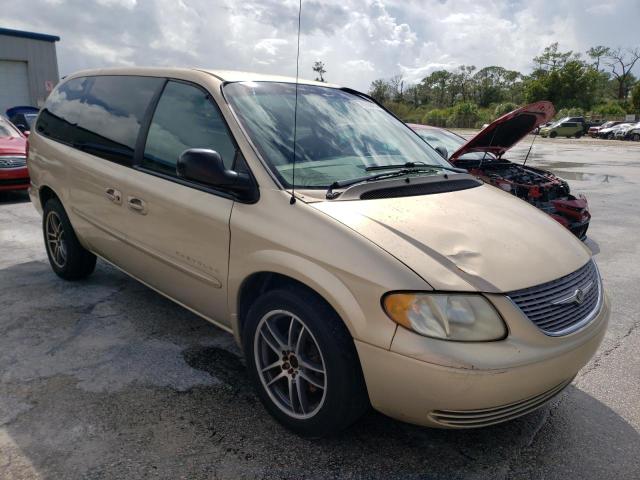 2C4GP44G21R161109 - 2001 CHRYSLER TOWN & COU LX TAN photo 4