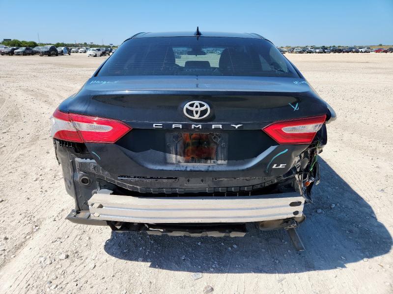 4T1C11AK7LU944807 - 2020 TOYOTA CAMRY LE BLUE photo 6