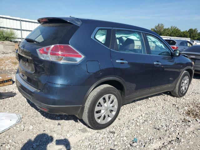 KNMAT2MT0FP589630 - 2015 NISSAN ROGUE S BLUE photo 3
