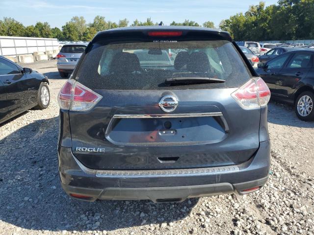 KNMAT2MT0FP589630 - 2015 NISSAN ROGUE S BLUE photo 6