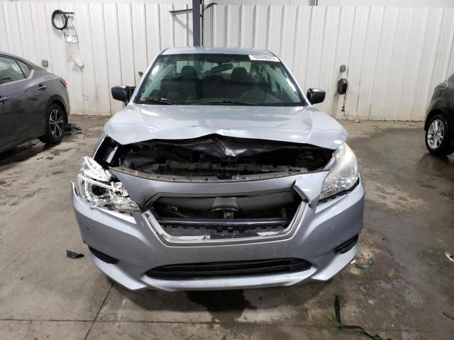 4S3BNBA60F3059243 - 2015 SUBARU LEGACY 2.5I SILVER photo 5