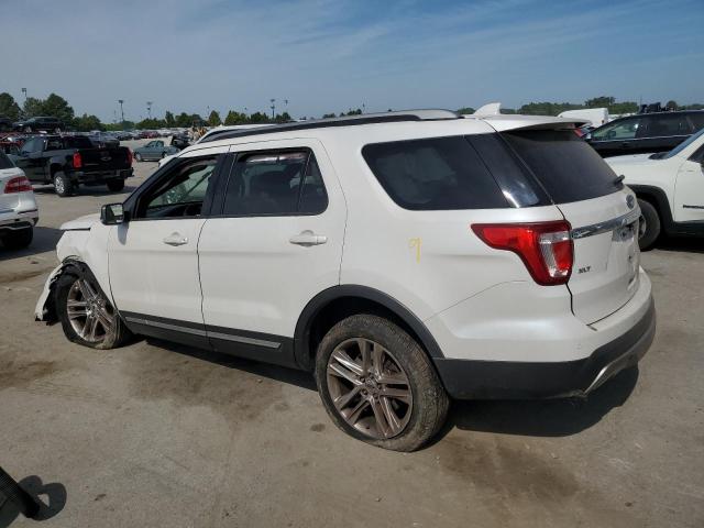 1FM5K7D80HGA20188 - 2017 FORD EXPLORER XLT თეთრი ფოტო 2