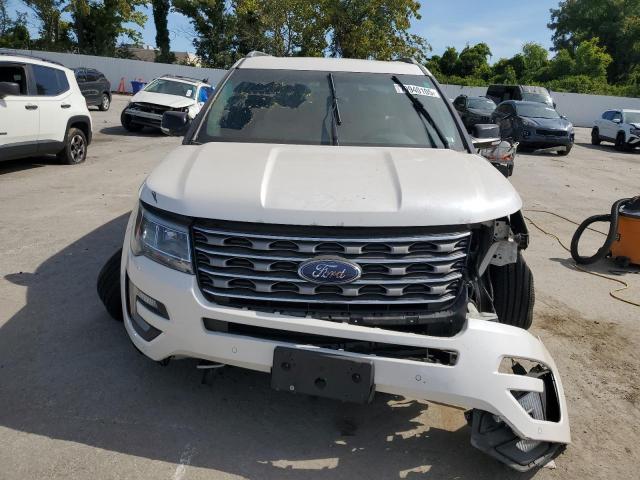 1FM5K7D80HGA20188 - 2017 FORD EXPLORER XLT თეთრი ფოტო 5