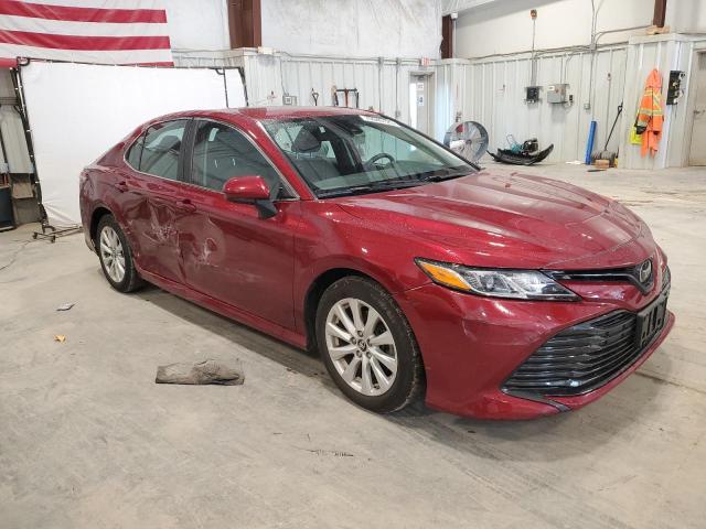 4T1B11HK8KU836678 - 2019 TOYOTA CAMRY L 红色 照片 4