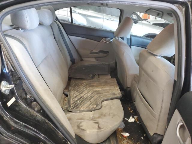 19XFB2F51DE077718 - 2013 HONDA CIVIC LX BLACK photo 10