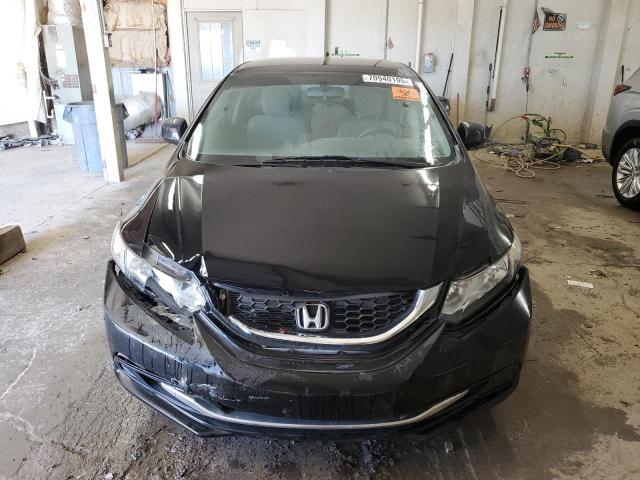 19XFB2F51DE077718 - 2013 HONDA CIVIC LX BLACK photo 5