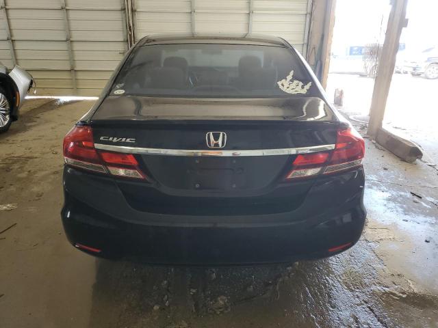 19XFB2F51DE077718 - 2013 HONDA CIVIC LX BLACK photo 6