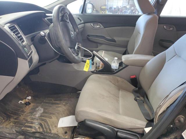 19XFB2F51DE077718 - 2013 HONDA CIVIC LX BLACK photo 7