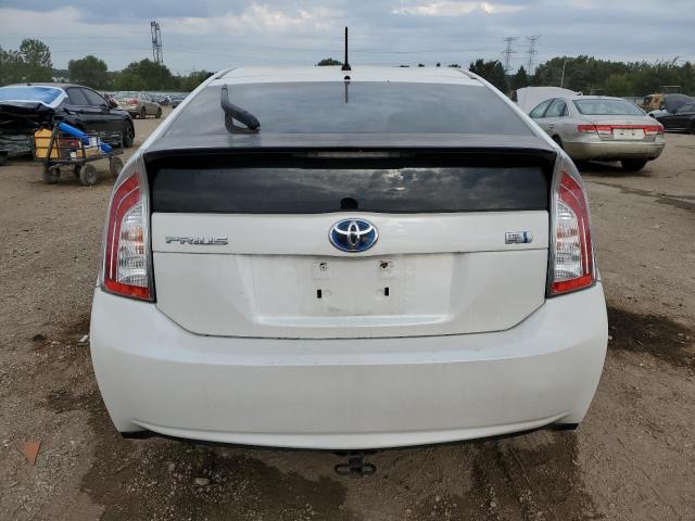 JTDKN3DU1D5590596 - 2013 TOYOTA PRIUS 白色 照片 6