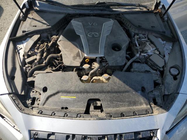 JN1EV7AR2JM436259 - 2018 INFINITI Q50 LUXE SILVER photo 11