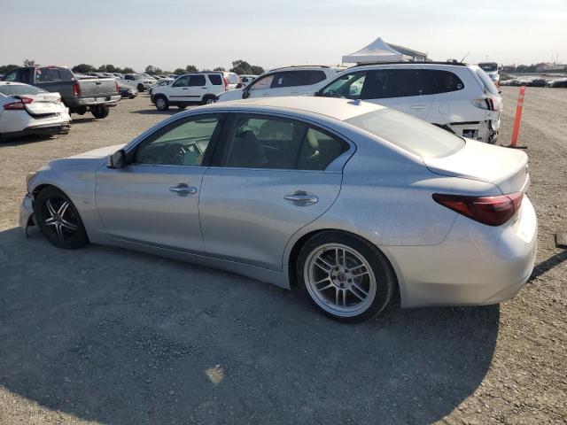 JN1EV7AR2JM436259 - 2018 INFINITI Q50 LUXE SILVER photo 2