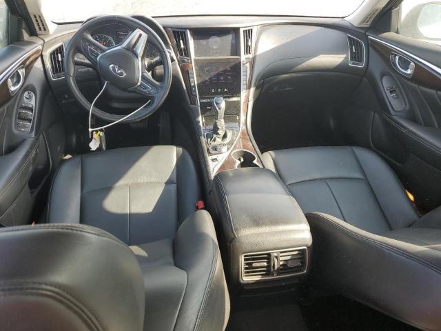 JN1EV7AR2JM436259 - 2018 INFINITI Q50 LUXE SILVER photo 8