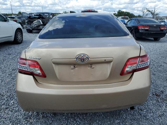 4T1BF3EK6BU693196 - 2011 TOYOTA CAMRY BASE Ոսկեգույն լուսանկար 6