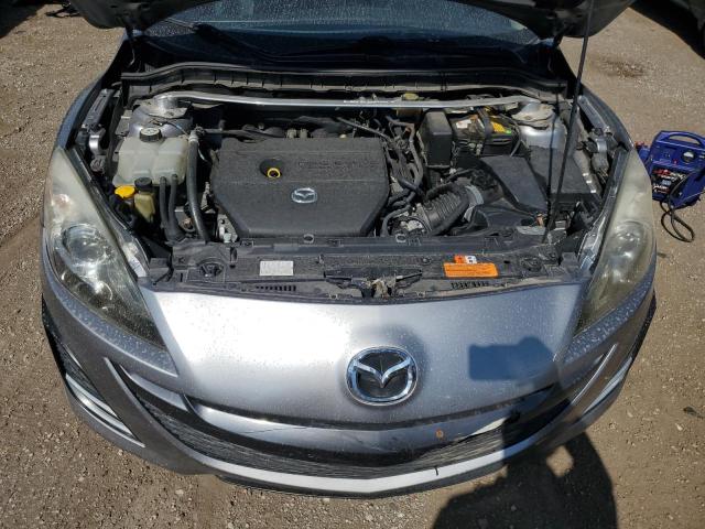 JM1BL1M53B1467664 - 2011 MAZDA 3 S SILVER photo 11